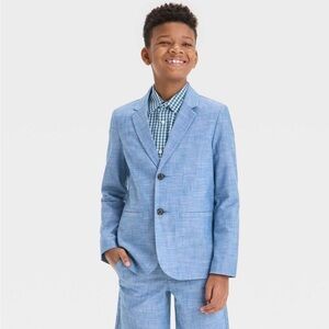Cat & Jack Chambray Boy’s Suit Jacket